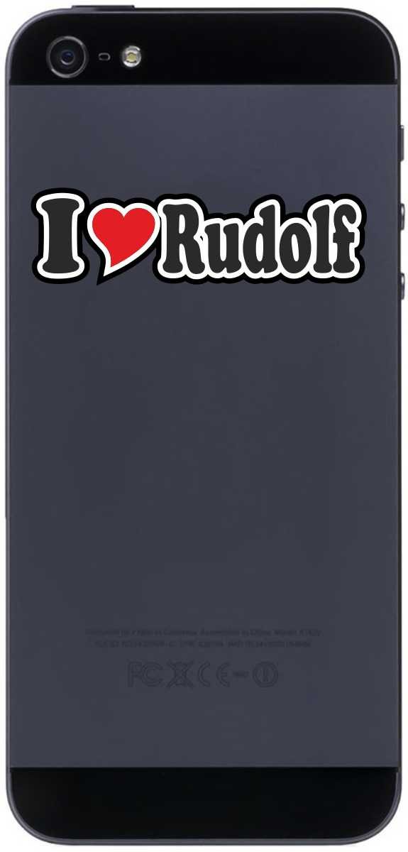 Decal Adesivo Personalizzato Per Telefono Con Scritta 'Ich Liebe' E Nome Dexter, Adatto Per Superfici Lisce, Resistente UV, In Tedesco
