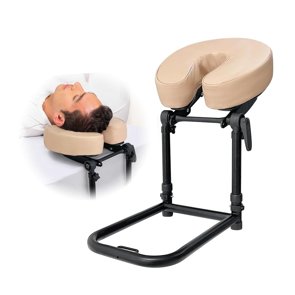 Appui-tête pour lit, coussin de berceau pour matelas, coussin de massage réglable, coussin facial vers le bas, fixation de lit pour la maison, spa, salon de massage