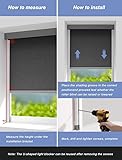 Aluminium Blackout Strips with Screw Kit,U-Channel Light Blockers Side Tracks for Window Shades,Roller Blinds Gap(97inch/246.3cm) - Image 6