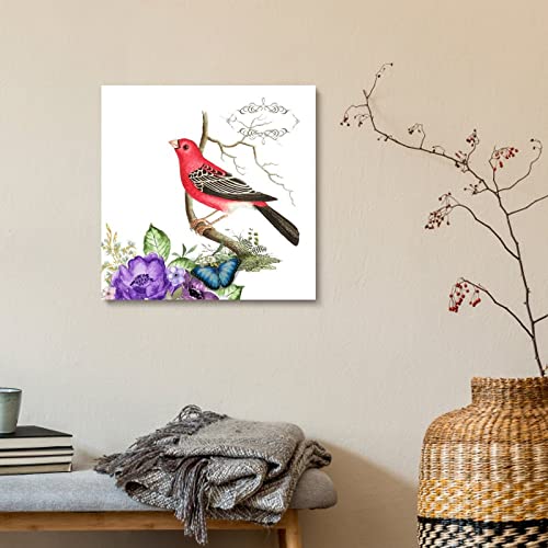 Toile murale fleurs fraîches Yelolyio, cadeau idéal de décoration - 5