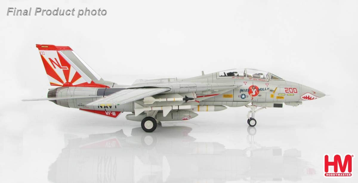 Amazon | 1/72 ホビーマスター F-14A トムキャット 第111戦闘航空隊