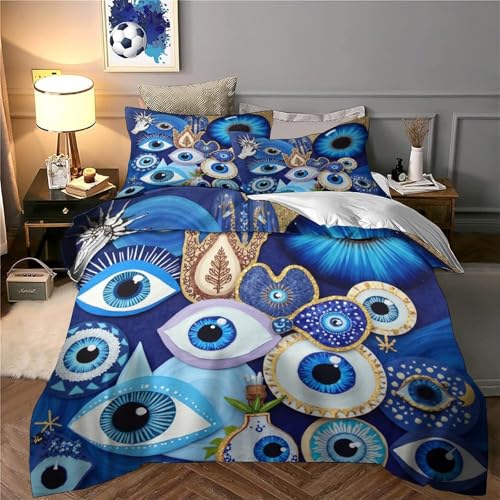 Housse de couette cheval noir 3D parure de lit en microfibre ultra douce 200x200 - 6