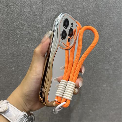 Étui iPhone 15 Pro Max de protection luxueuse avec placage dégradé brillant