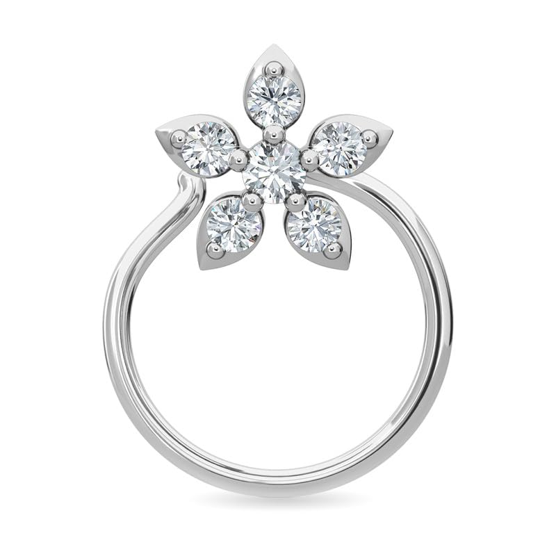 See full amazon price history chart for KISNA Gold & Diamond Nose Pin for Women 14KT White Gold | Kriti KISNA Gold & Diamond Nose Pin for Women 14KT White Gold | Kriti (B09B9MSKNR) Amazon Price History, Amazon Price Tracker