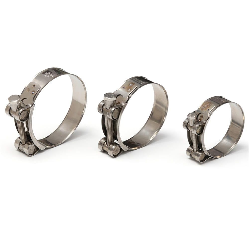 Colliers de serrage en acier inoxydable Collier de serrage à bride en V acier inoxydable 304, plusieurs tailles(98-10300cmm)