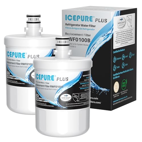 Image of ICEPURE PLUS 5231JA2002A NSF /ANSI 53 & 42 Certified Water Filter, 2 PACK