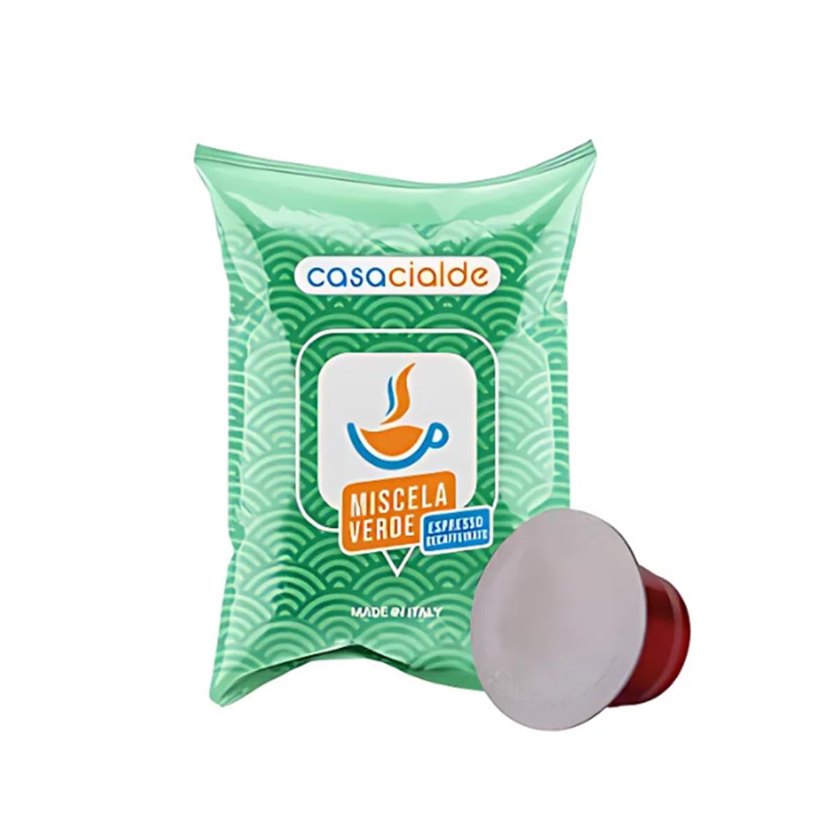Casa Cialde - Capsule Verde Decaffeinato Gusto Dek compatibili Nespresso 400