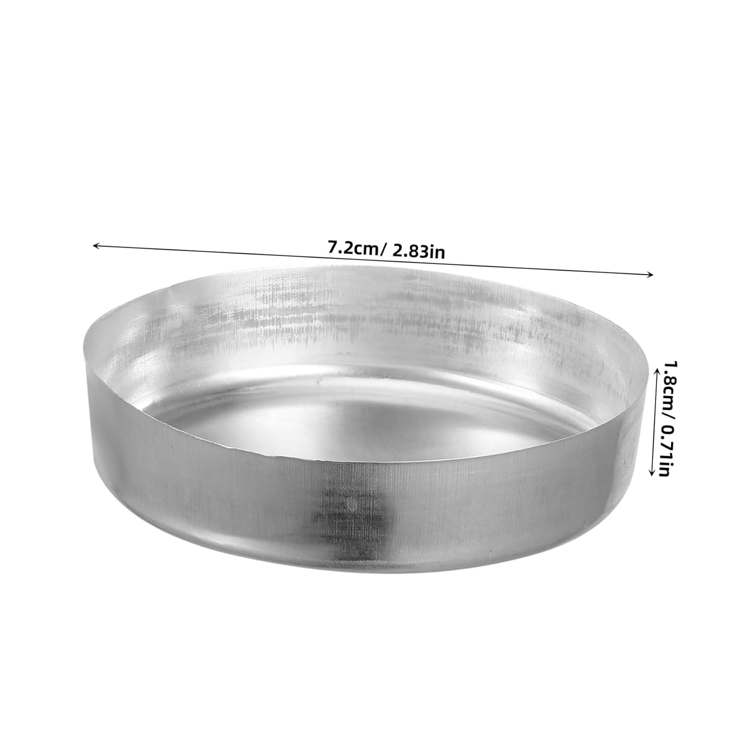 STOBAZA 10Pcs Weighing Dishes Flat Bottom Weighing Trays for Accurate Measurements Lab Weigh Boats for Powder Liquid for Laboratory Use