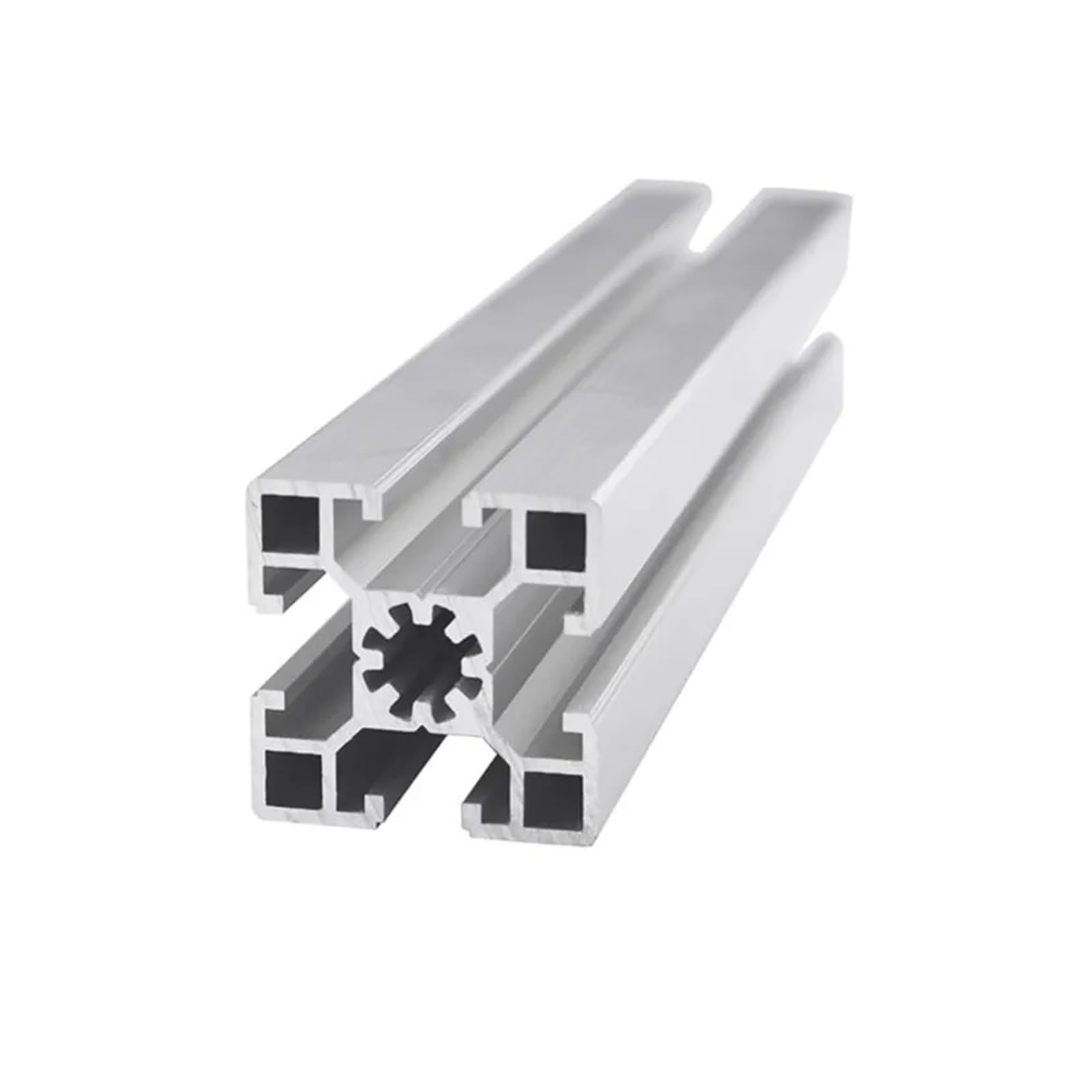 4545 Aluminum Profile T-Slot European Standard 45x45mm Silver Extrusion L 100-1000mm Linear Rail for 3D Printer(420mm)