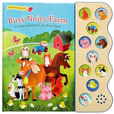Busy Noisy Farm: Interactive Children's Sound Book with 10 Farmyard