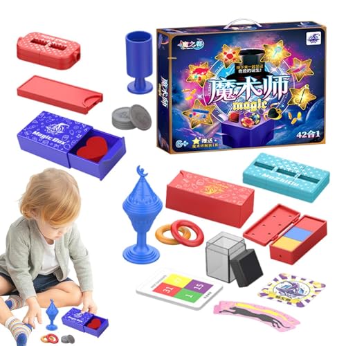 Magic Toy Set, Magic Trick Tools, Stage Magic Props, Easy Magic Tricks, Close-Up Magic, Kids Magic Props, Cool Magic Tools,, Street Magic Props, Beginner Magic Set, Magic Performance Kit,for Kids