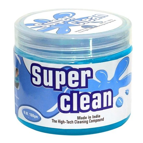ODMART Super Clean Magic Gel Cleaner – High-Tech Dust & Dirt Remover for Car AC Vents, Keyboard, PC, Laptop, & Interior – Universal Cleaning Gel Kit (170g, Blue)-image-47
