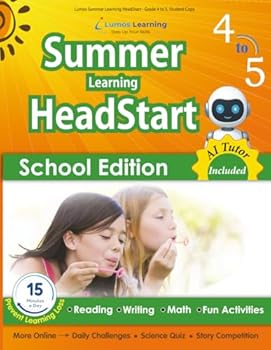 Paperback Lumos Summer Learning HeadStart - Grade 4 to 5, Student Copy: Bridge to Success with Common Core Aligned Resources and Workbooks Book