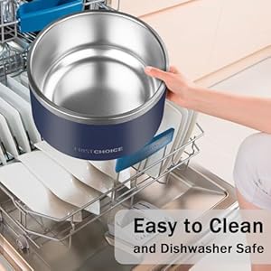   Stainless-Steel-Dog-Bowls-with-Non-Slip-Rubber-BottomDurable-Insulated-Dog-Water-Bowls-for-Large-DogsHeavy-Duty-Metal-Cold-Pet-Food-BowlsRustproofDishwasher-Safe-200ozNavy-Blue