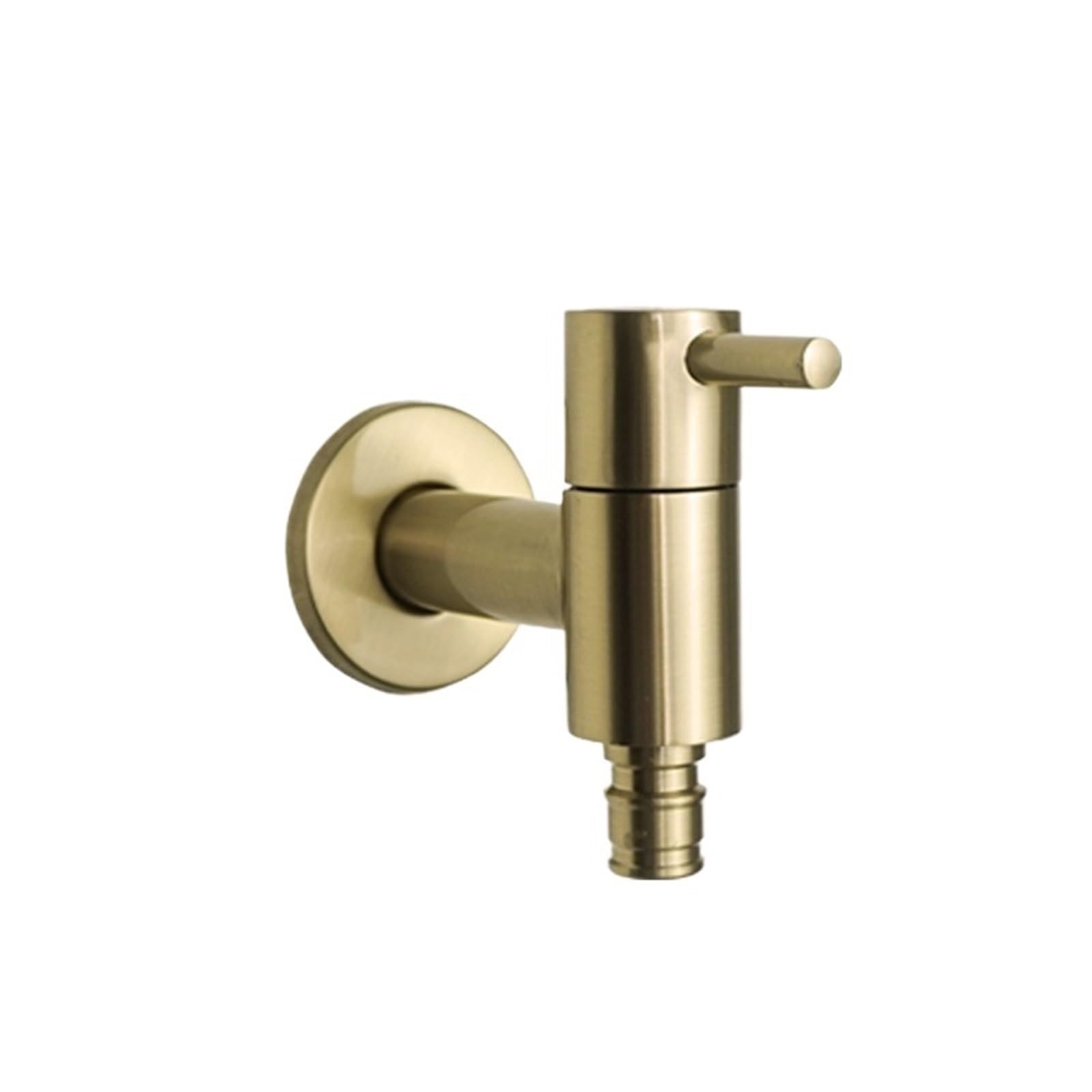 Wwpmnqd Color2 Washing Short B Taps Extended Long Brass Washing Machine Faucet Wall Mounted Single Cold Water G1/2 Outdoor Garden Bathroom Corner Mop Pool Tap For Garden(Color2 Washing Short B)