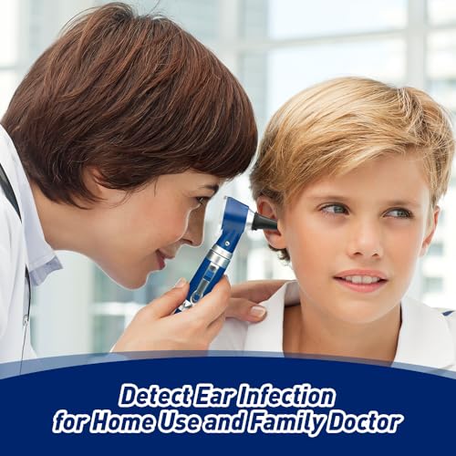 image for Scian Otoscope - Ear Scope with Light, Ear Infection Detector and Pock