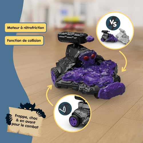 Jet des Ténèbres à rétrofriction Schleich pour combat ELDRADOR - 7