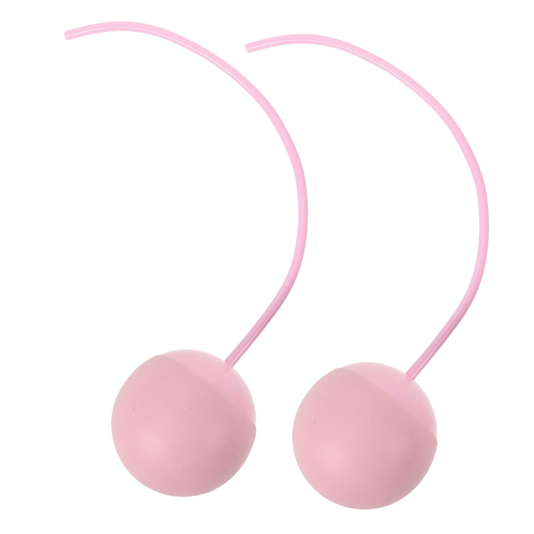 Balacoo 2Pcs Cordless Skipping Rope Replacement Balls Durable Weighted Balls for Indoor and Outdoor Workouts Arm Strength and Fitness Training for Home and Office Use