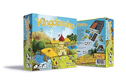 Image of Tickles Kingdomino Strategy & War Board Game for Family Kids Adults (Age: 8+ || Number of Players : 2-4)