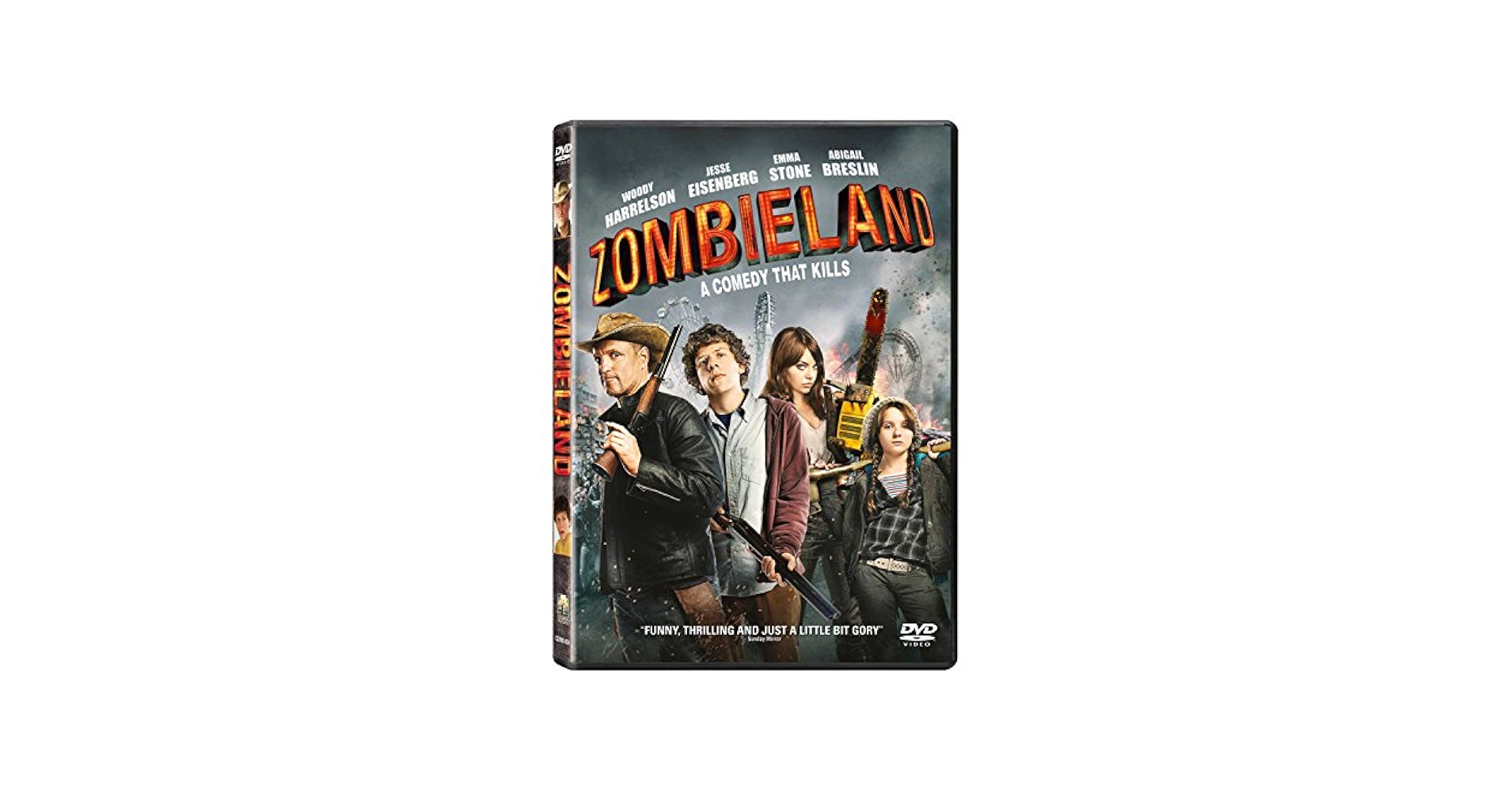 Amazon.com: Zombieland [DVD] [2010] : Woody Harrelson, Jesse