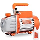 Ideal für unterschiedliche Anforderungen: Mit der VEVOR HVAC-Vakuumpumpe können Sie eine Vielzahl von Projekten mühelos in Angriff nehmen! Perfekt für kommerzielle und häusliche Anwendungen, wie z. B. Kälteanlagenwartung, HLK-Reparaturen, Harzentgasung, Holzstabilisierung, usw. Dank der Kompatibilität für Kältemittel können Sie jede Aufgabe mit Zuversicht bewältigen.