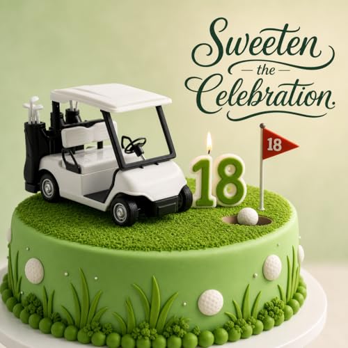 Carrito de Golf de Juguete 1:20 Escala Die Cast Metal miniatura 6