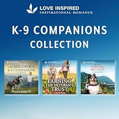 Love Inspired K-9 Companions Collection Audiolibro Por Belle Calhoune, Lisa Jordan, Lisa Carter arte de portada