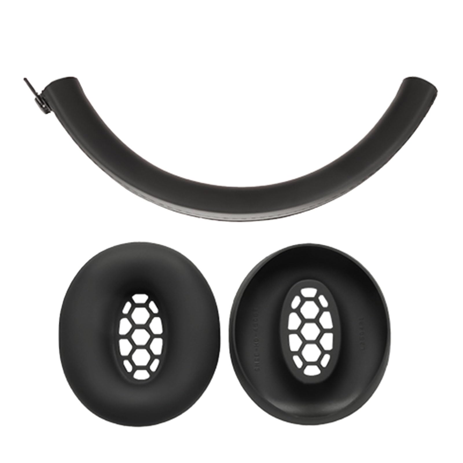 Tsophreniq 1Set Ear Pad Headbands Cover for HD450BT OverEar Headphones Elastics Earpads Silicone Cushions Replacement Ear Pad