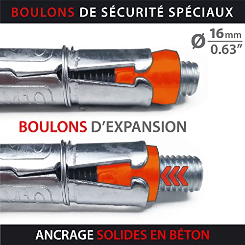 Ancrage au sol anti-vol KRASER pour éliminer les risques de vol - 5