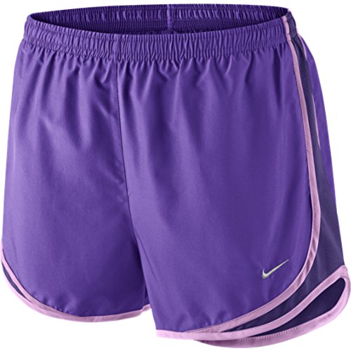 Image of Nike Women's Tempo Short Hyper Grape /Court Purple /Light Magenta /Matte Silver Shorts MD X 3