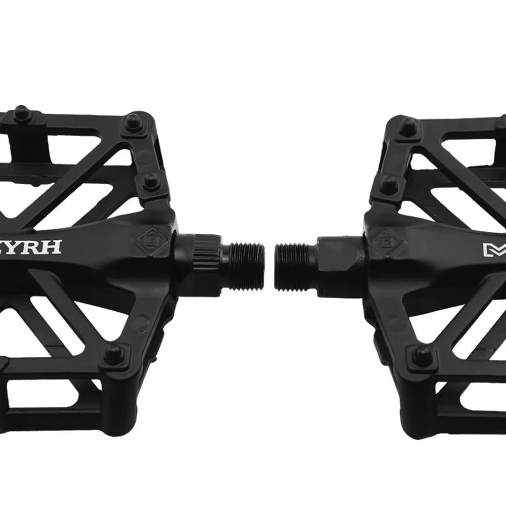 Pedali MTB Cuscinetti a Tenuta Ultraleggeri Bicycle Pedals Lega in Alluminio Road BMX MTB Piattaforma Piatta Piattaforma Accessori for Biciclette Piatta Pedali Flat MTB(Green)