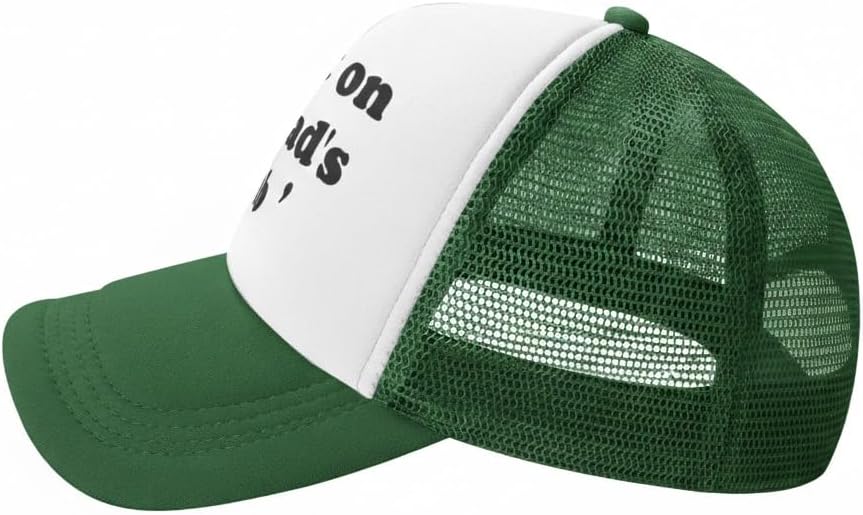 Trendy Graphic Trucker Hats for Adults, Sarcastic Sayings Mesh Back Baseball Caps, Gifts for Him Her image 2