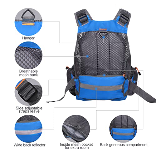 Lixada Fly Fishing Vest With Breathable Mesh For Outdoor Fishing Activities #TOP3