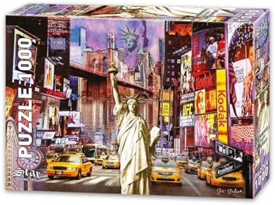 Star Puzzle 1101261-1000 Parça New York Kolajı Puzzle Yapboz - Görsel 1