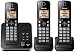 Panasonic KX-TGC363B / KX-TG633SK Dect 6.0 3 Handset Landline Telephone (Certified Refurbished) (KX-TGC362B +1)