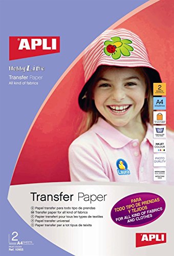 Papier transfert A4 textile pour imprimer vos logos facilement