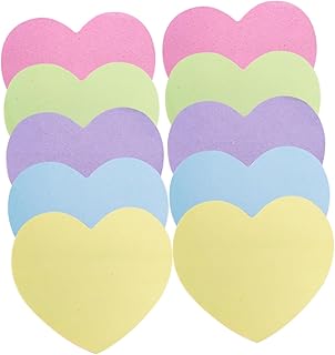 HONMEET 10 Notebook Bloco De Notas De Escritório Mini Blocos De Notas Mini Adesivos 3X5 Notecards Pequenos Blocos De Notas De Escritório Uso Diário Adesivos De Memorando Blocos De Notas