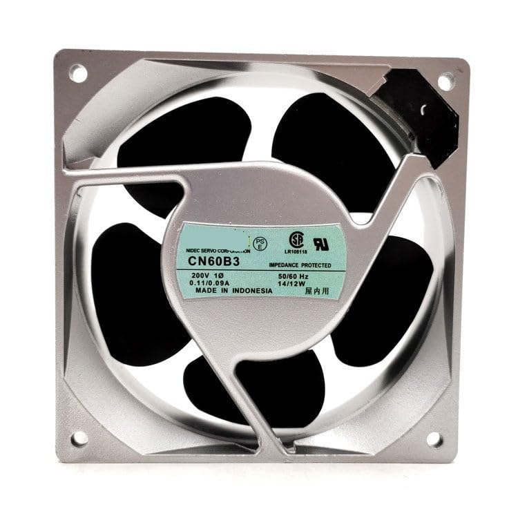 CN60B3 200V AC 14/12W 120x120x38mm Axial Fan 12CM for Industrial & Precision