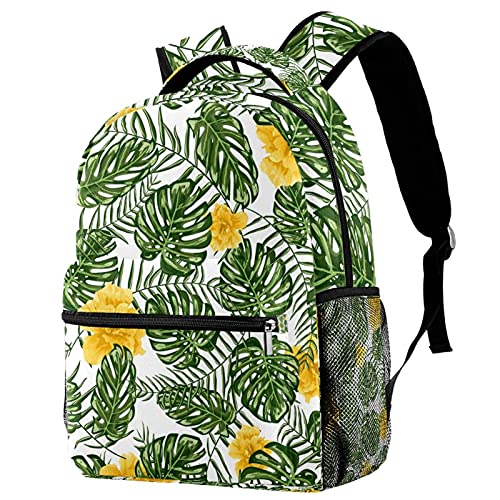 Sac à dos vache jaune multicolore avec bretelles confort mixtes