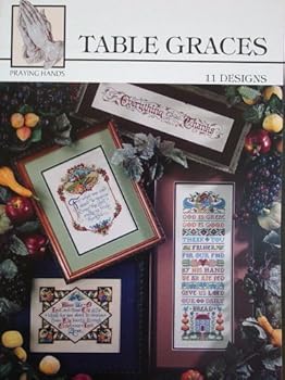 Paperback Praying Hands, Table Graces: 11 Cross Stitch Designs Book