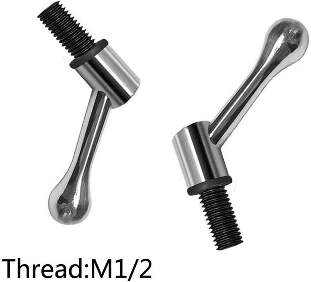 2PCS Milling Machine Table Lock Vertuical Mill M1/2 Bolt Handle Fit for Bridgeport