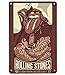 KUSTOM FACTORY Plaque Acier The Rolling Stones Santiago