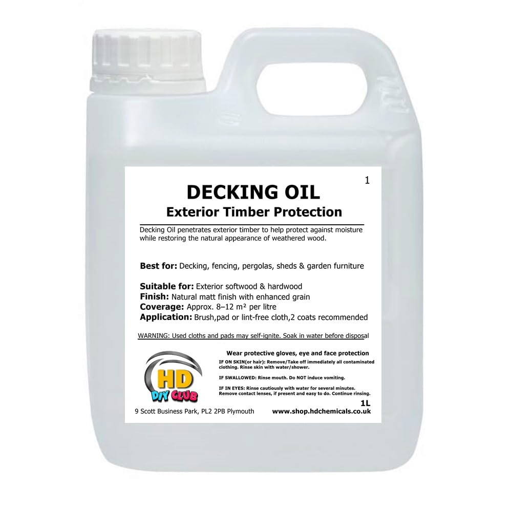 Decking Wood Oil 2ltr (2 x 1ltr)