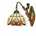 Produktbild Tiffany-Art-Wand-Lampen-Korridor-Wandleuchte Britische Moderne Tiffany-Buntglas Wohnzimmer Esszimmer Schlafzimmer Bar Club Aisle Beauty Wandleuchte Dekoration European Style Retro Buntglas-Wand-Leucht