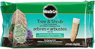 Miracle Gro Tree & Shrub Fertilizer Spikes 15-5-10 Pack of 10
