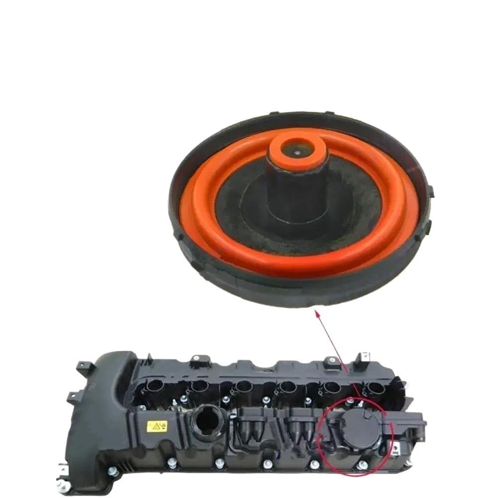 Couvre-Culasse Kit De Réparation Couvercle Valve Pcv, Culasse, Pour Bmw N53 E91 E92 E93 E60 E61 F10 F11 E63 E64 325i 328i 330i 330xi, 11127548196(1 PCS Cover)