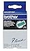Produktbild brother Beschriftungsband TC-701 / 12 mm / Druck schwarz / Band grün / für brother P-touch 8e, 500, II, 2000, 3000, 5000