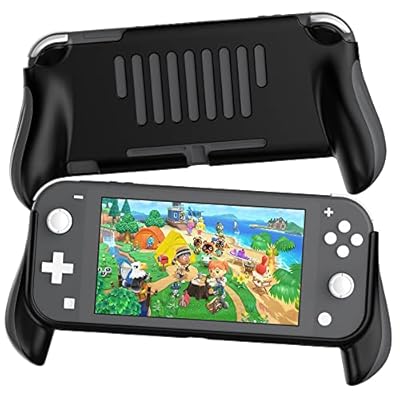 VOVIGGOL Funda Protectora de Mano para Nintendo Switch Lite, Funda Ergonomía para Juegos de Mano Soporte de Agarre Switch Lite, Accesorios compatibles con Nintendo Switch Lite (Negro) | Ya disponible en tu tienda friki favorita! En mundofriki.es!