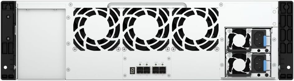 QNAP TL-R1600PES-RP-US 16 Bay 3U Short Depth rackmount PCIe Interface SATA JBOD for petabyte-Scale Expansion (Diskless)