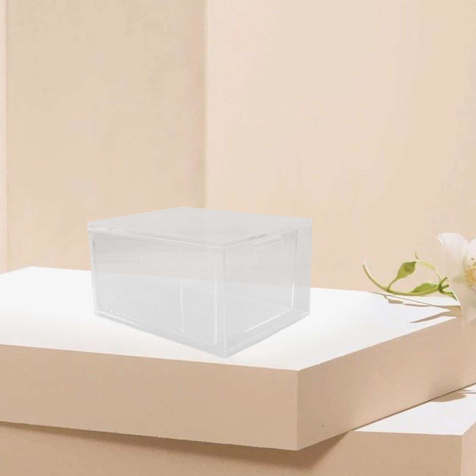 GLEAVI 3 Piezas Organizador de Escritorio Apilable Cajones Transparentes